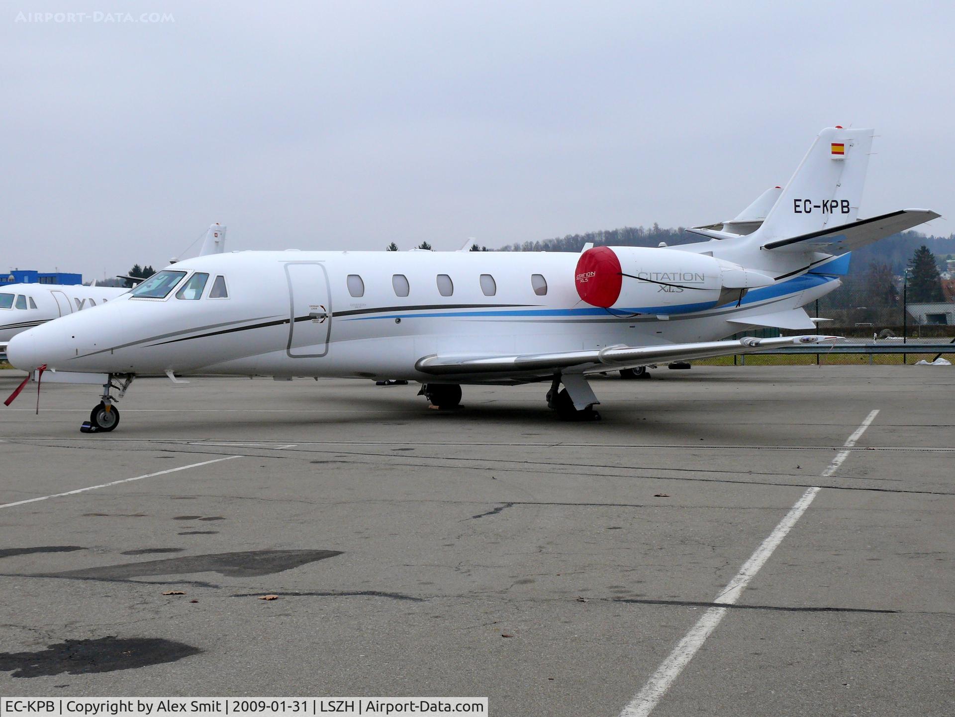 EC-KPB, 2007 Cessna 560XLS Citation Excel C/N 560-5753, Cessna C560XL Citation Excell EC-KPB JetNova
