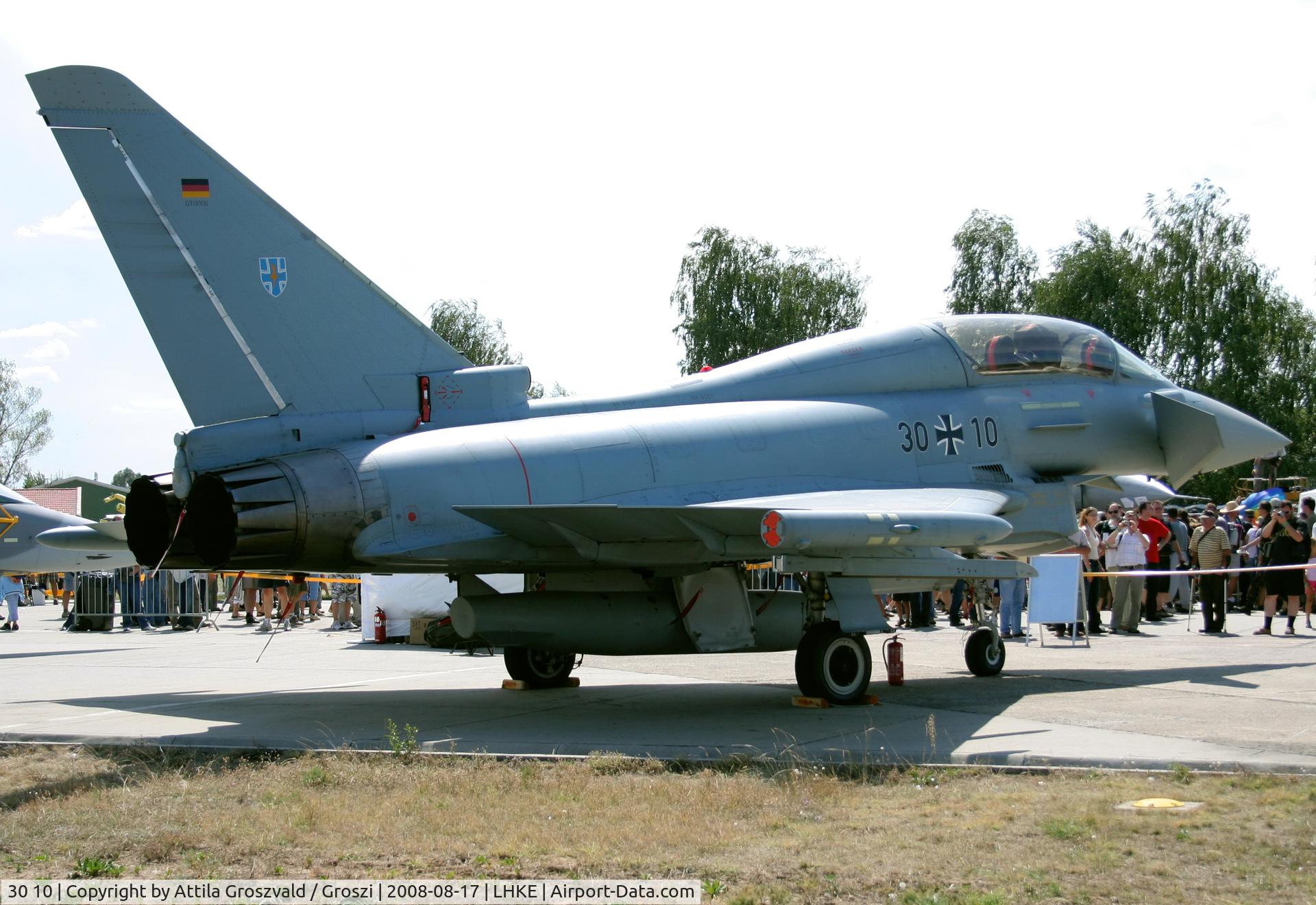 30 10, 2004 Eurofighter EF-2000 Typhoon T C/N GT006, Kecskemét, Hungarian Air-Forces Base / LHKE / Hungary - Airshow '2008