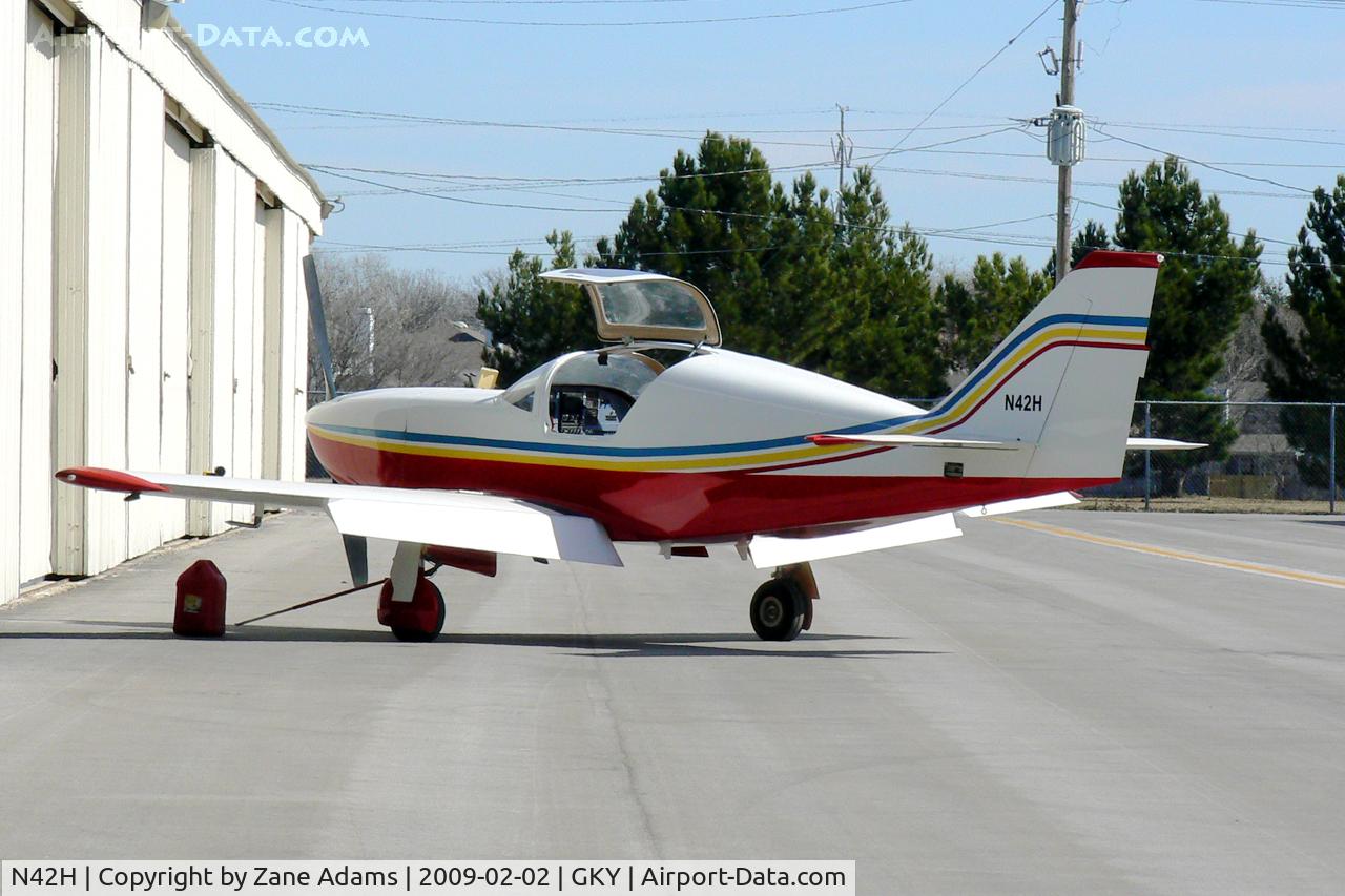 N42H, Stoddard-Hamilton Glasair SH-2 C/N 535R, At Arlington Municipal
