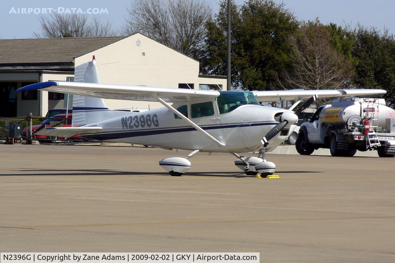 N2396G, 1958 Cessna 182B Skylane C/N 51696, At Arlington Municipal