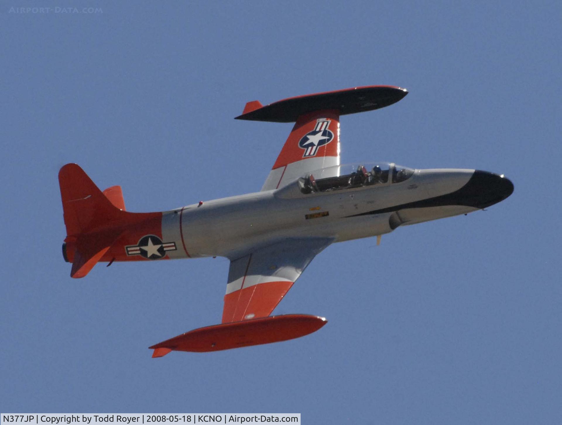 N377JP, Canadair CT-133 Silver Star 3 (CL-30) C/N T33-377, Chino Airshow 2008