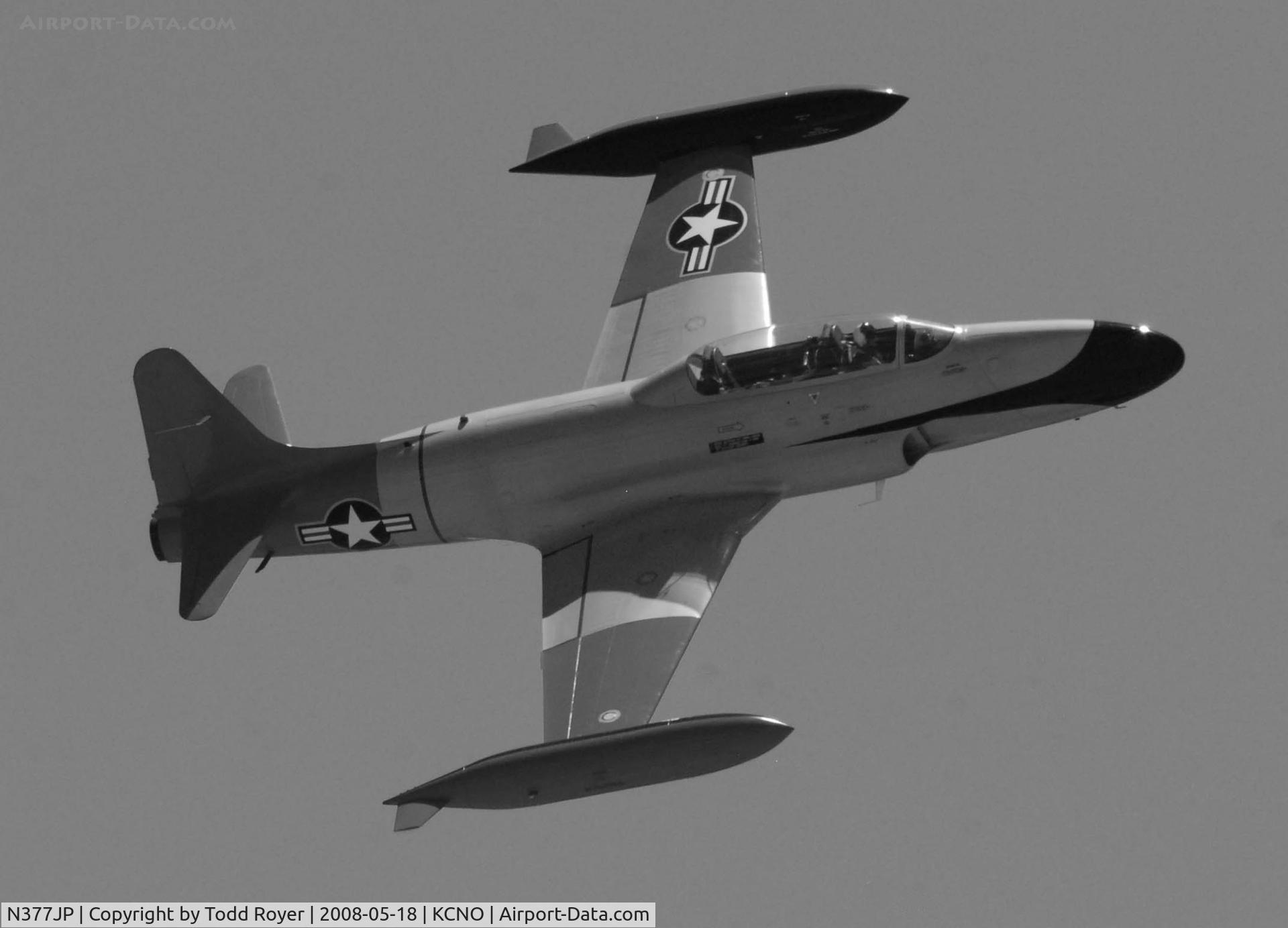 N377JP, Canadair CT-133 Silver Star 3 (CL-30) C/N T33-377, Chino Airshow 2008