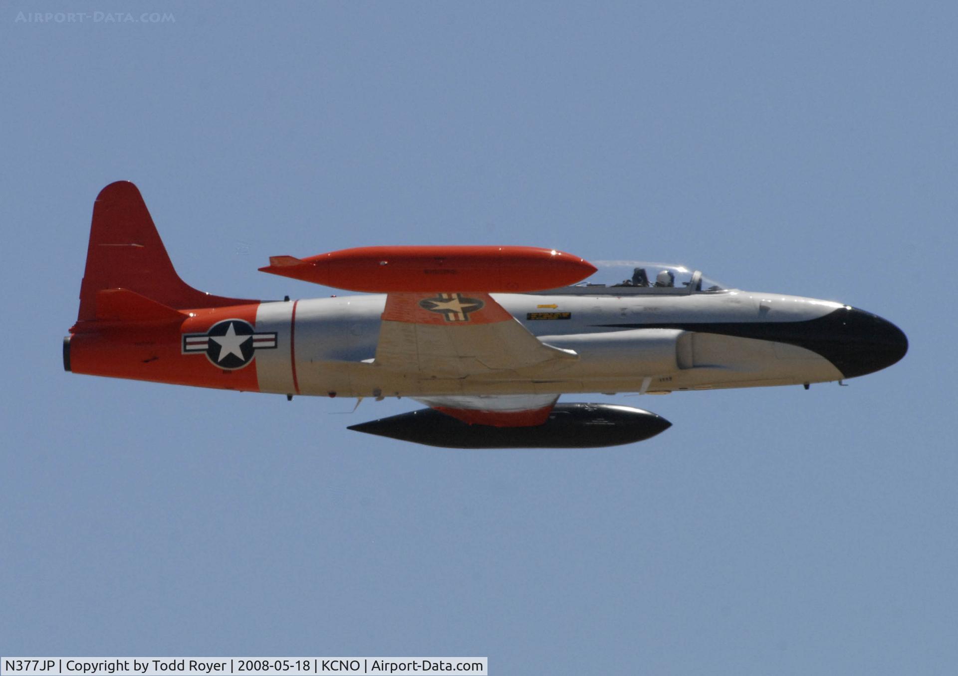 N377JP, Canadair CT-133 Silver Star 3 (CL-30) C/N T33-377, Chino Airshow 2008