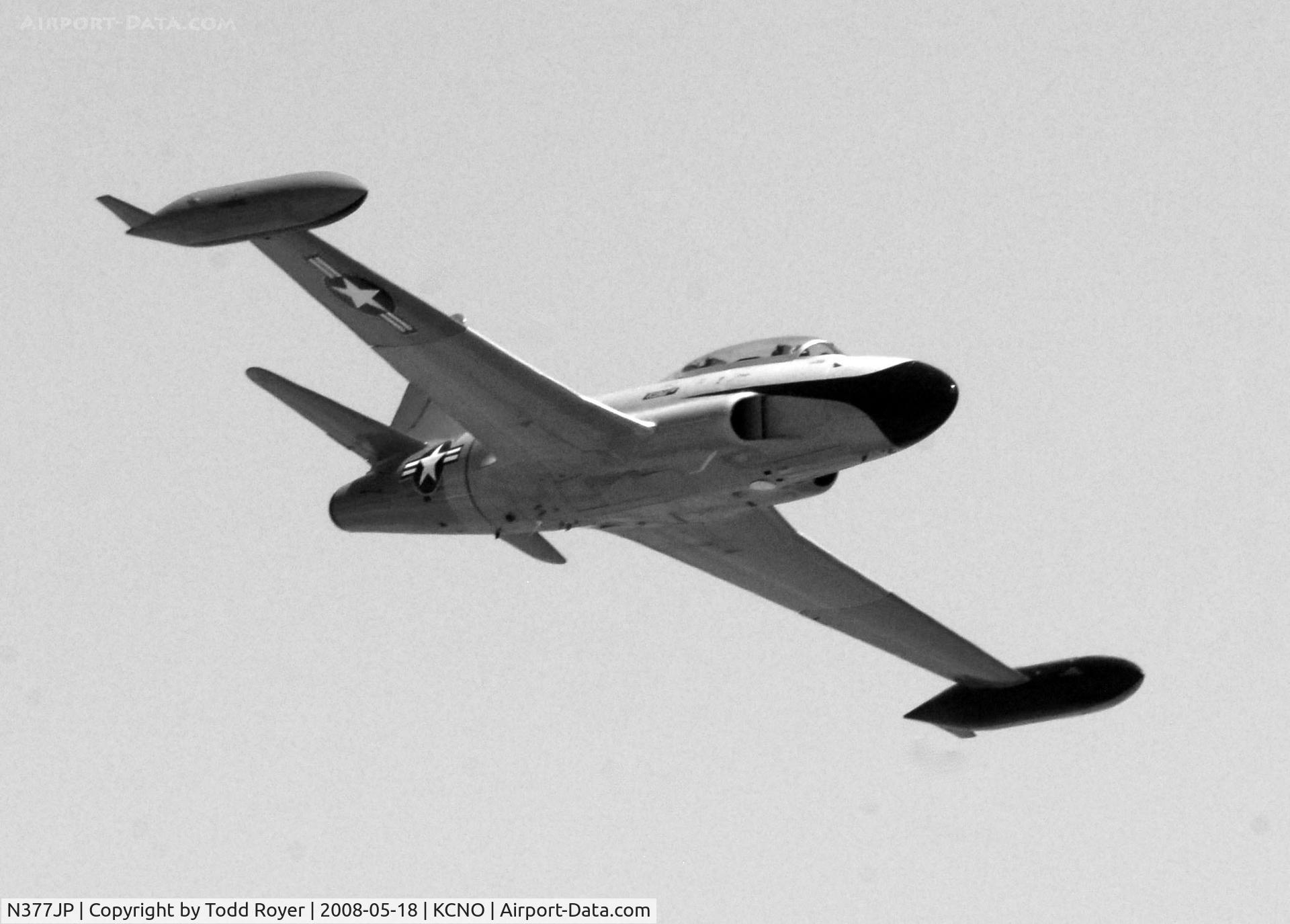 N377JP, Canadair CT-133 Silver Star 3 (CL-30) C/N T33-377, Chino Airshow 2008