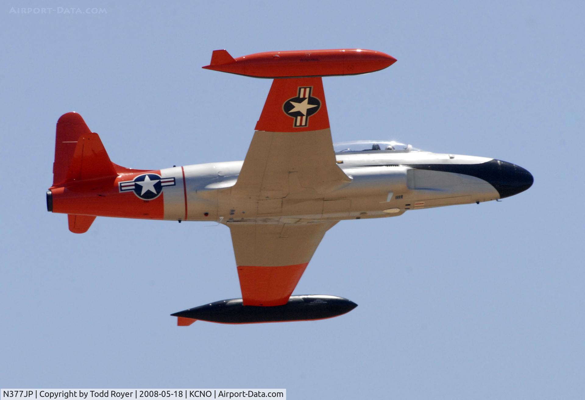 N377JP, Canadair CT-133 Silver Star 3 (CL-30) C/N T33-377, Chino Airshow 2008