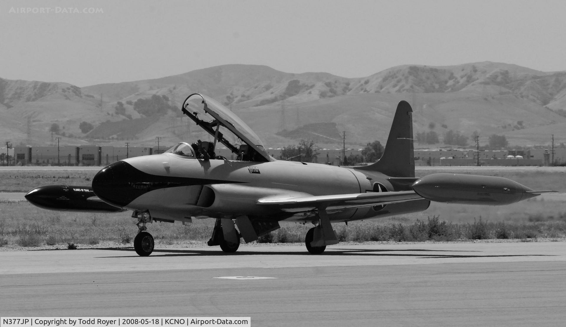 N377JP, Canadair CT-133 Silver Star 3 (CL-30) C/N T33-377, Chino Airshow 2008