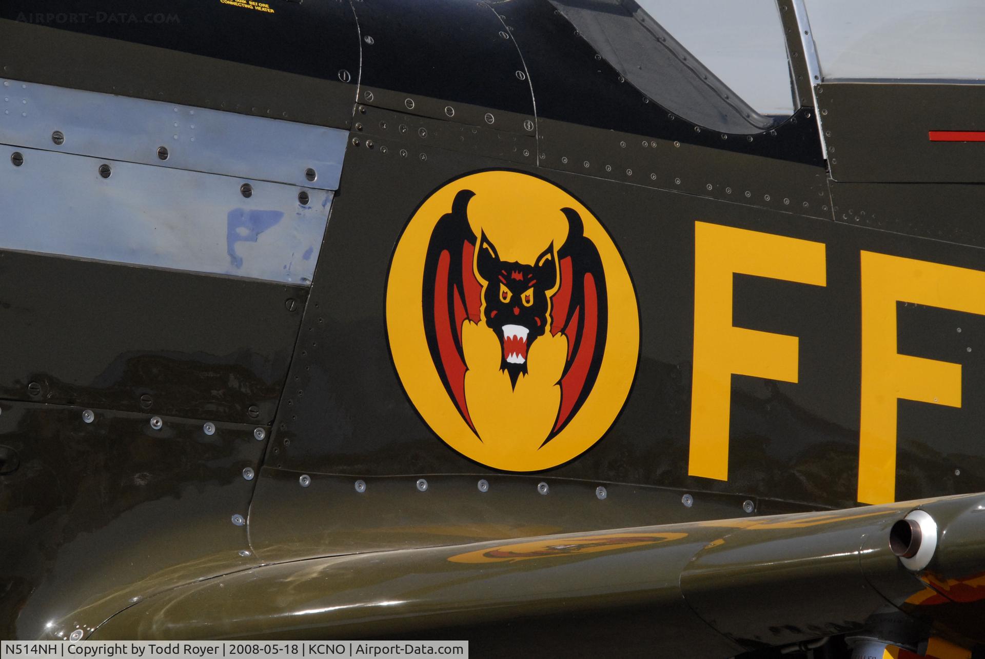 N514NH, 1944 North American P-51D Mustang C/N 122-44706  (44-84850), Chino Airshow 2008
