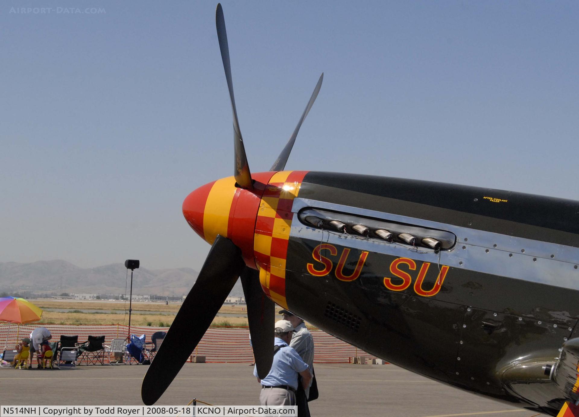 N514NH, 1944 North American P-51D Mustang C/N 122-44706  (44-84850), Chino Airshow 2008
