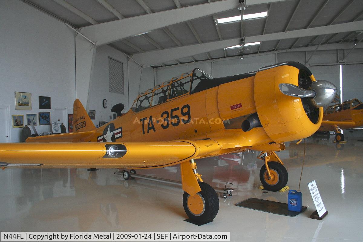 N44FL, 1949 North American T-6G Texan C/N 168-473, T-6G Texan