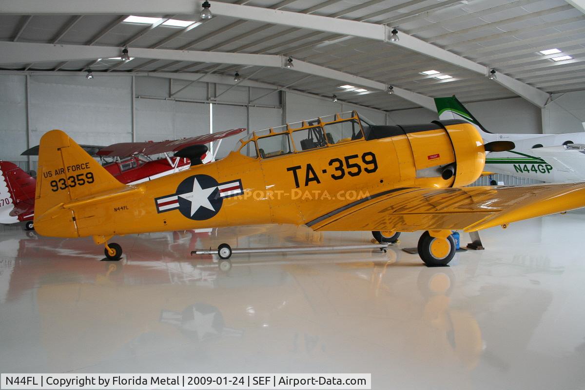 N44FL, 1949 North American T-6G Texan C/N 168-473, T-6G Texan