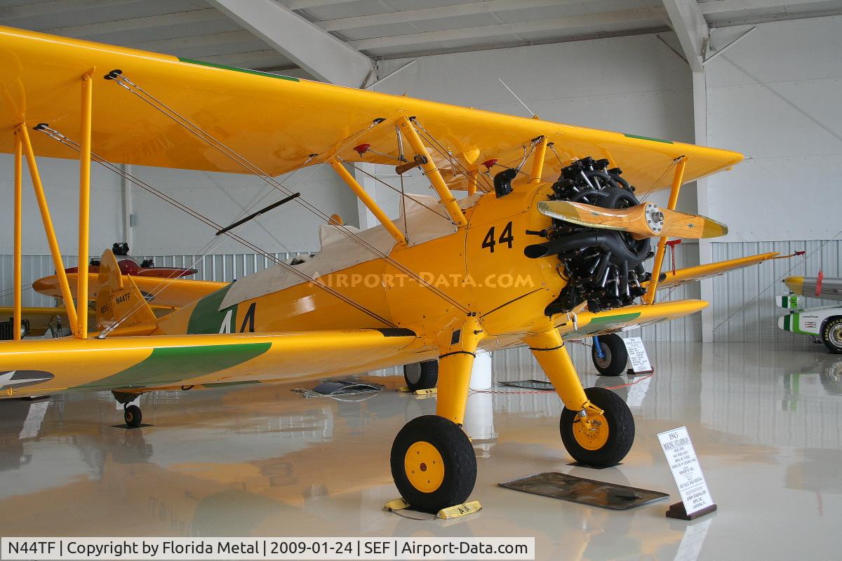 N44TF, 1943 Boeing B75N1 C/N 75-8242, Boeing Stearman N2-S