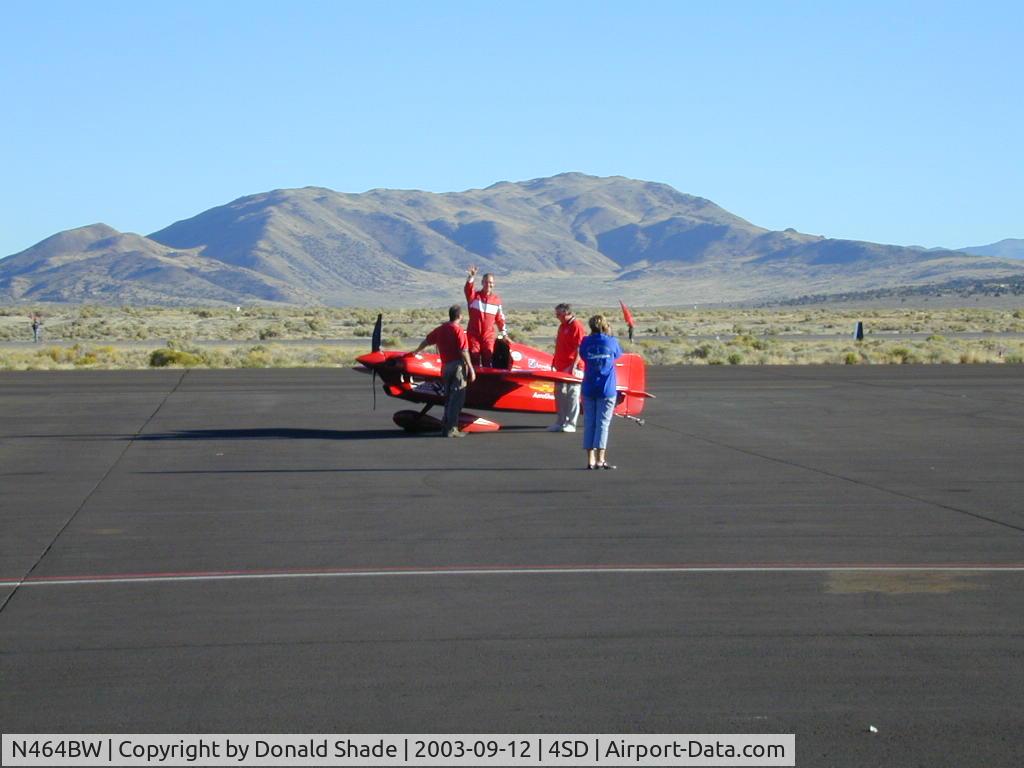 N464BW, 1985 Cassutt IIIM C/N 464, Pilot Steve Dari at Reno Air Races in 2003