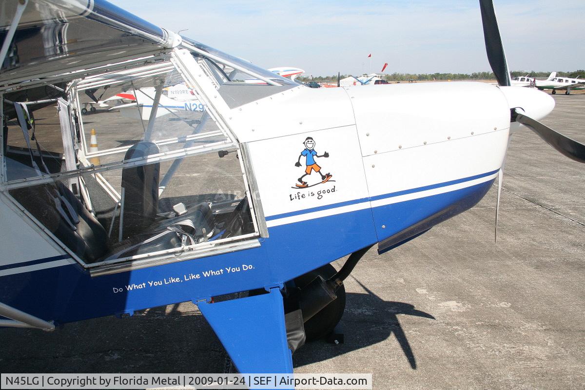 N45LG, 2007 Just Aircraft Highlander C/N JAESC0123, Life Is Good