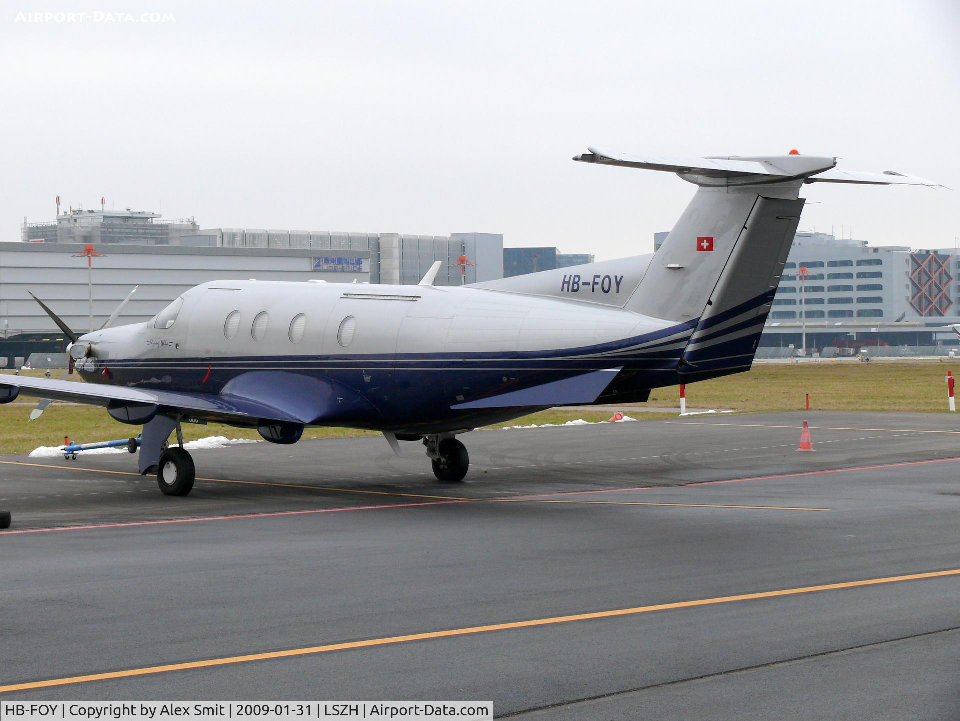 HB-FOY, 2001 Pilatus PC-12/45 C/N 386, Pilatus PC12/45 HB-FOY Aviswiss