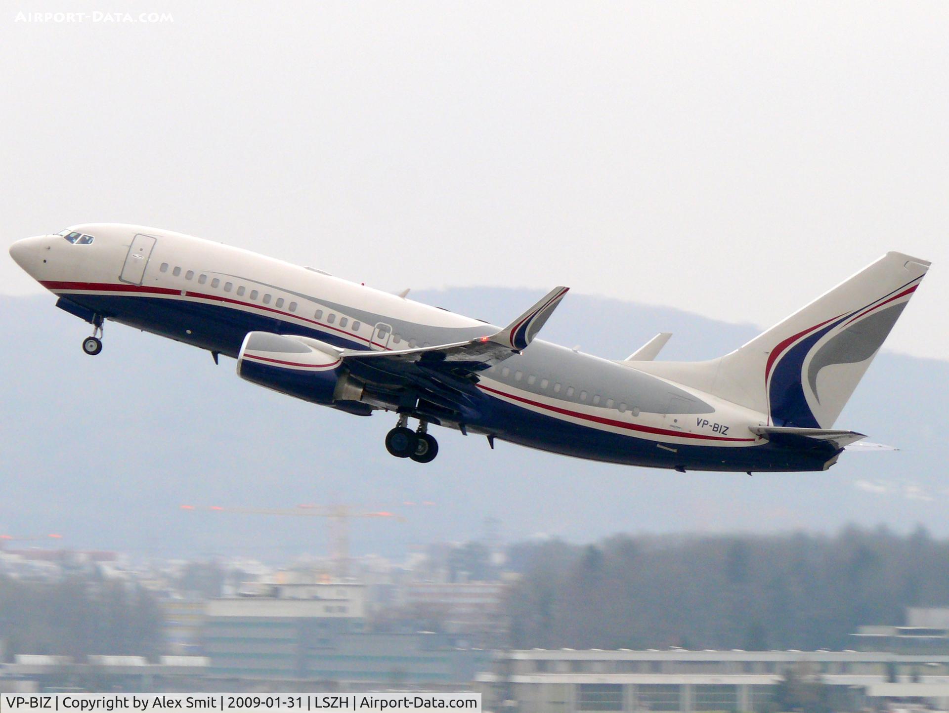 VP-BIZ, 2005 Boeing 737-7AU BBJ C/N 34477, Boeing B737-7AU BBJ VP-BIZ ACM Aviation Inc