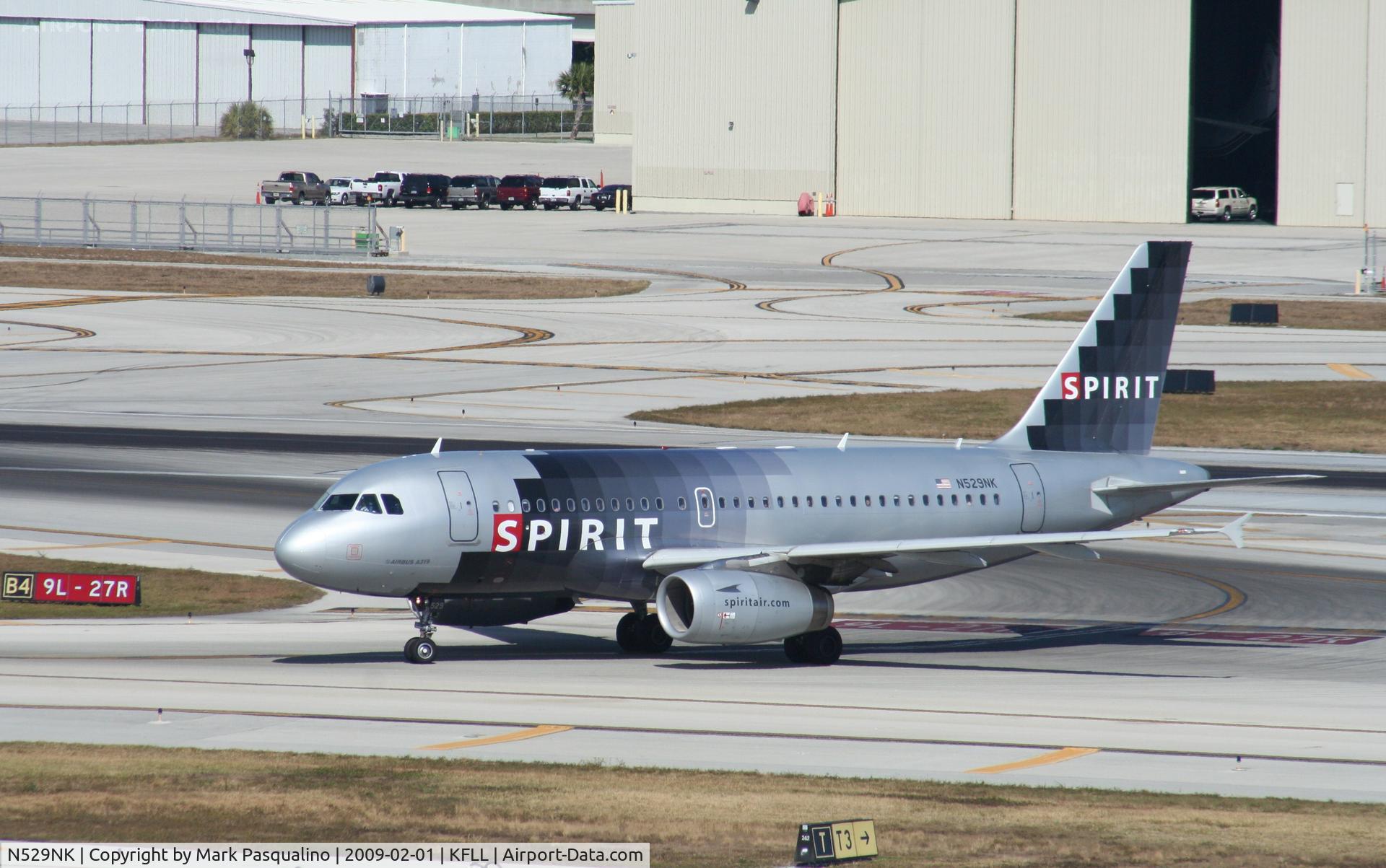 N529NK, 2007 Airbus A319-132 C/N 3007, Airbus A319