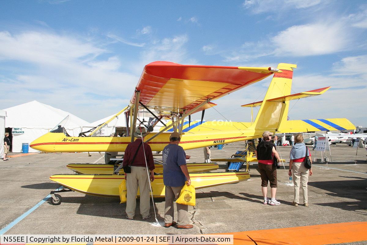 N55EE, 1999 Leza-Lockwood Air Cam C/N AC010, Air Cam