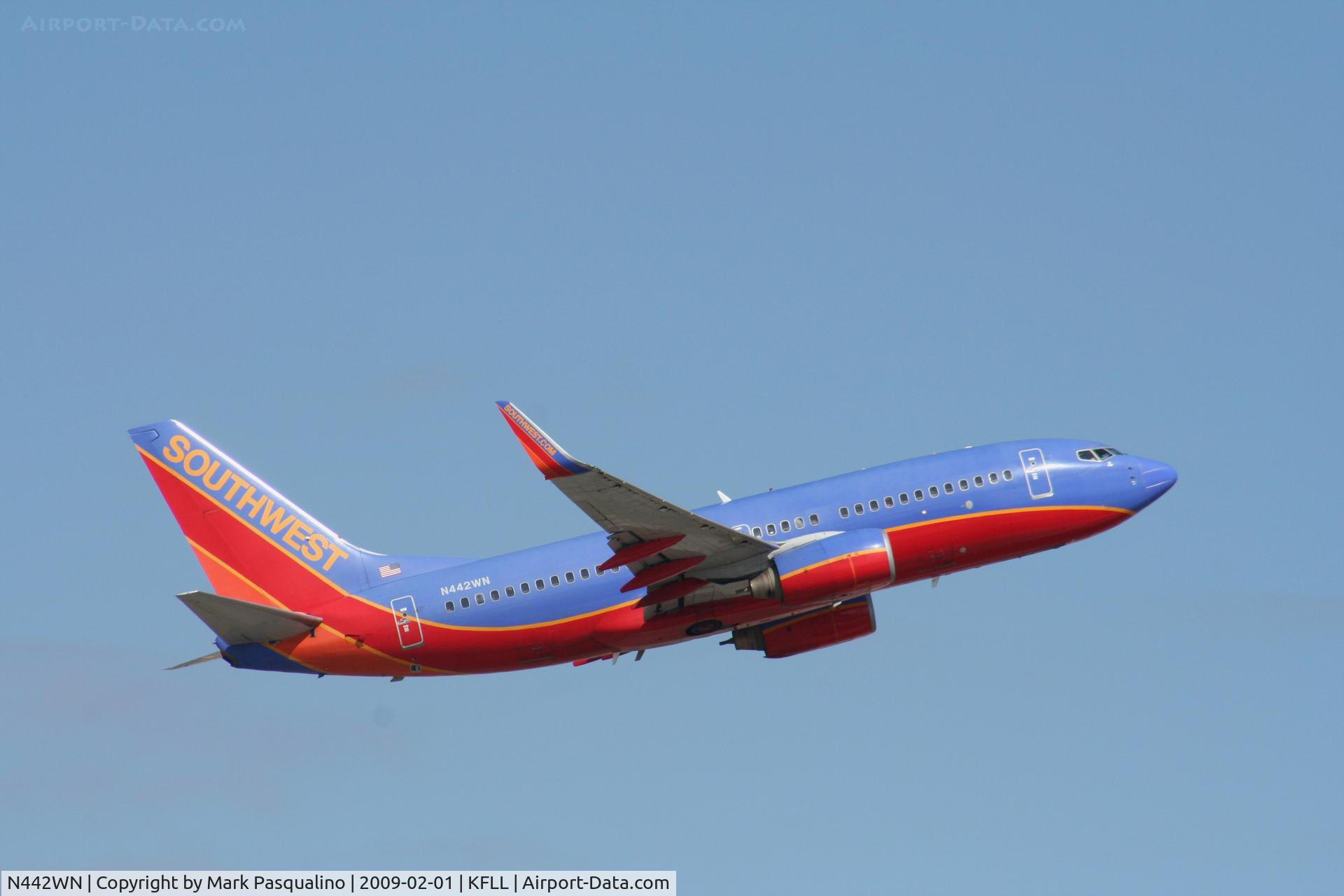 N442WN, 2003 Boeing 737-7H4 C/N 32459, Boeing 737-700