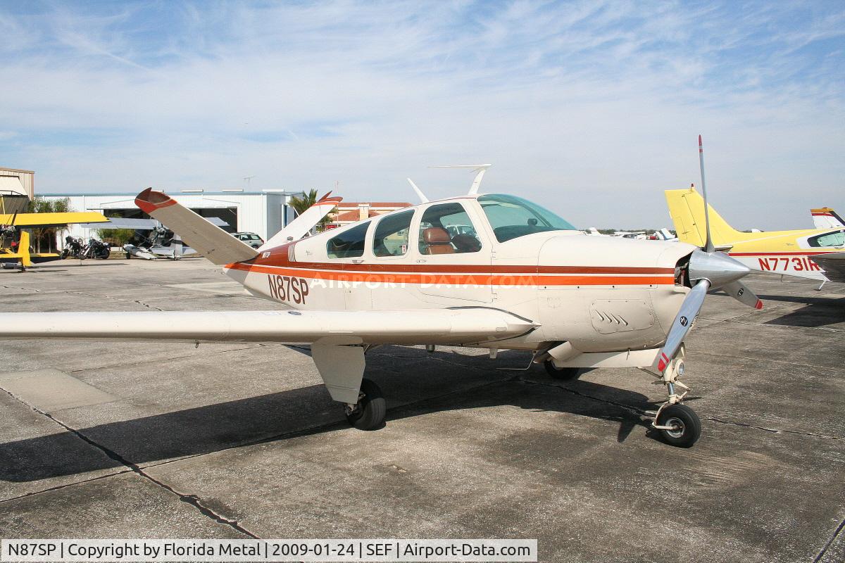 N87SP, 1968 Beech V35A Bonanza C/N D-8804, Beech V35A
