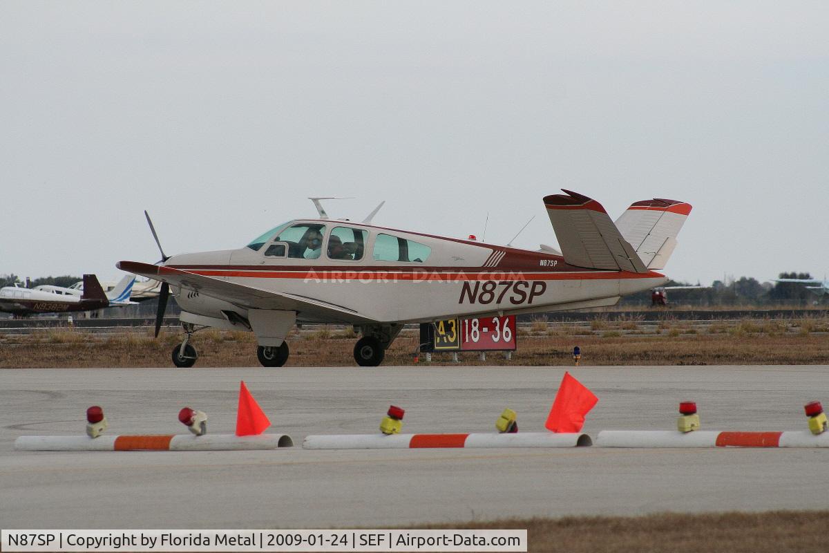 N87SP, 1968 Beech V35A Bonanza C/N D-8804, Beech V35A