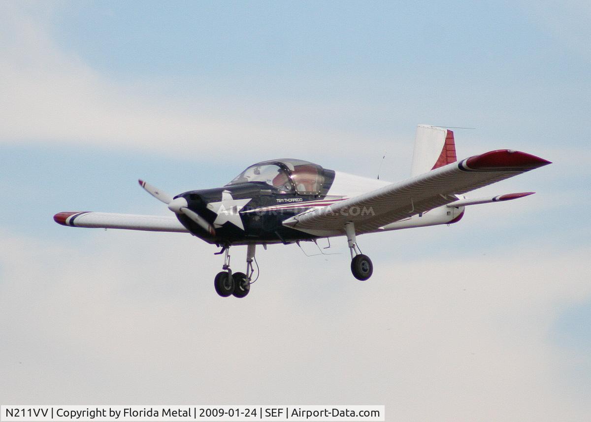 N211VV, 2005 Indus Aviation T-211 Thorpedo C/N 017S, Indus T-211 Thorpedo