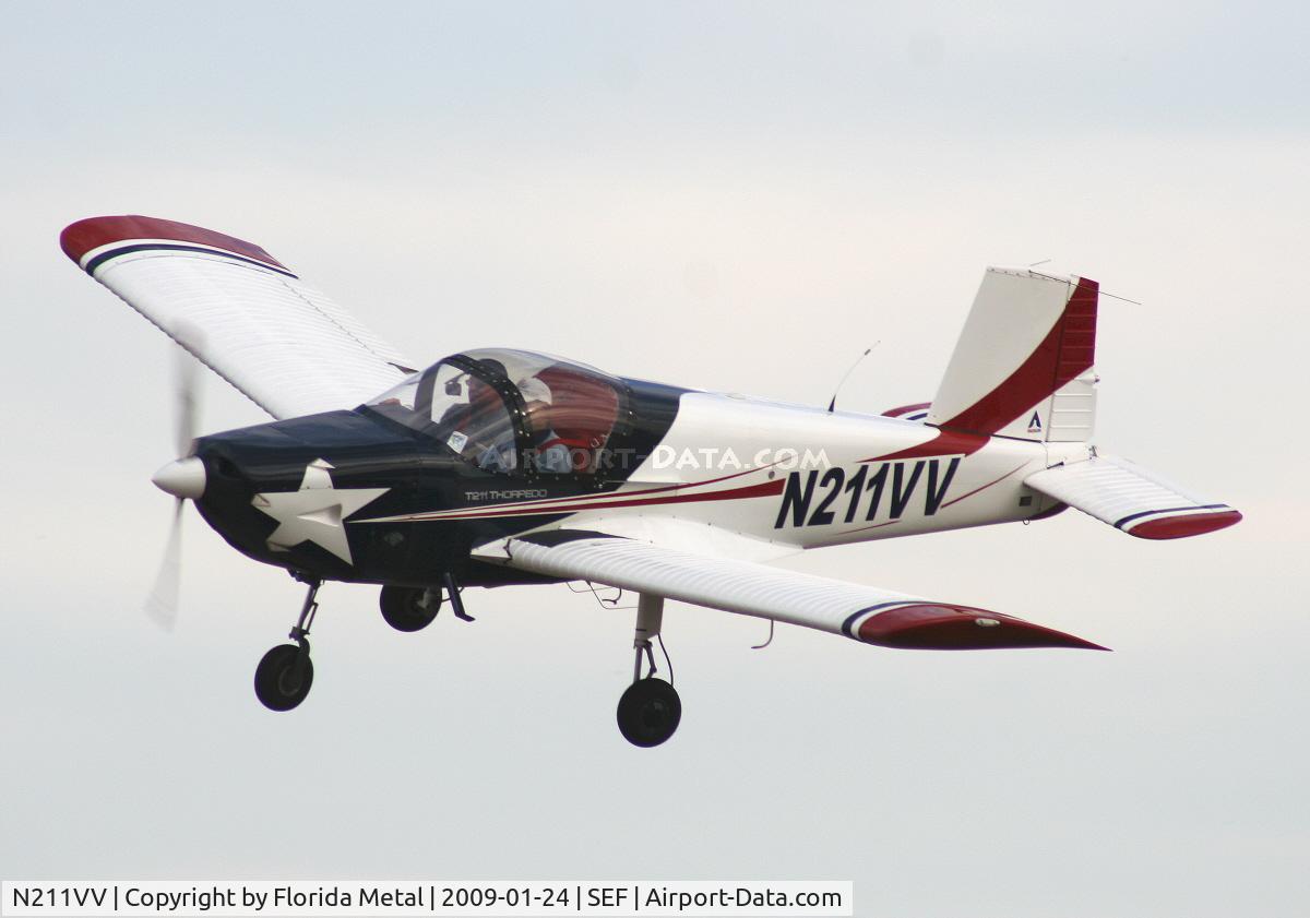 N211VV, 2005 Indus Aviation T-211 Thorpedo C/N 017S, Indus T-211 Thorpedo