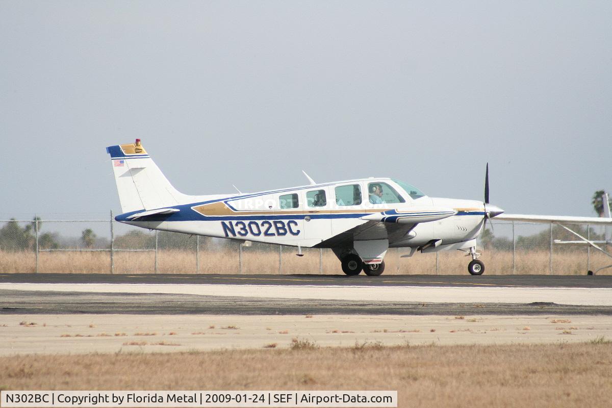 N302BC, 1982 Beech A36 Bonanza 36 C/N E-1982, Beech A36 Bonanza built in 1982