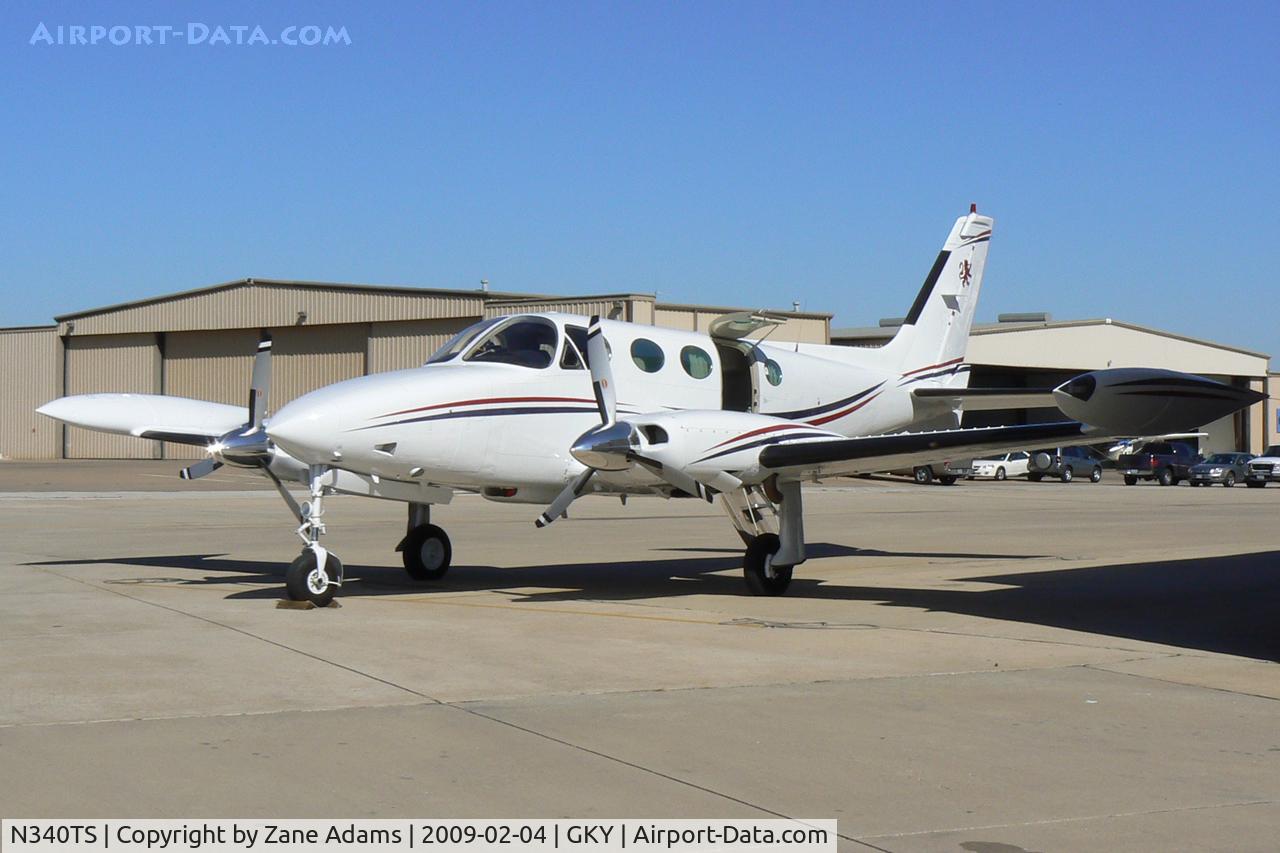 N340TS, 1980 Cessna 340A C/N 340A0999, At Arlington Municipal - Cessna 340