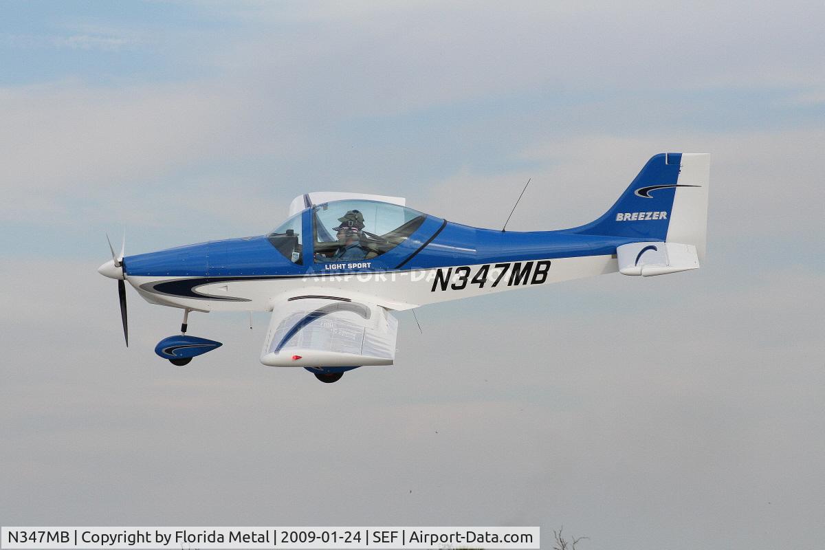N347MB, 2008 Breezer Light Sport Aircraft C/N 008LSA, Breezer