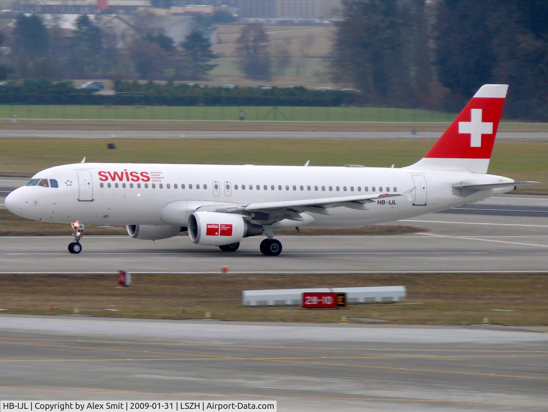HB-IJL, 1996 Airbus A320-214 C/N 603, Airbus A320-214 HB-IJL Swiss