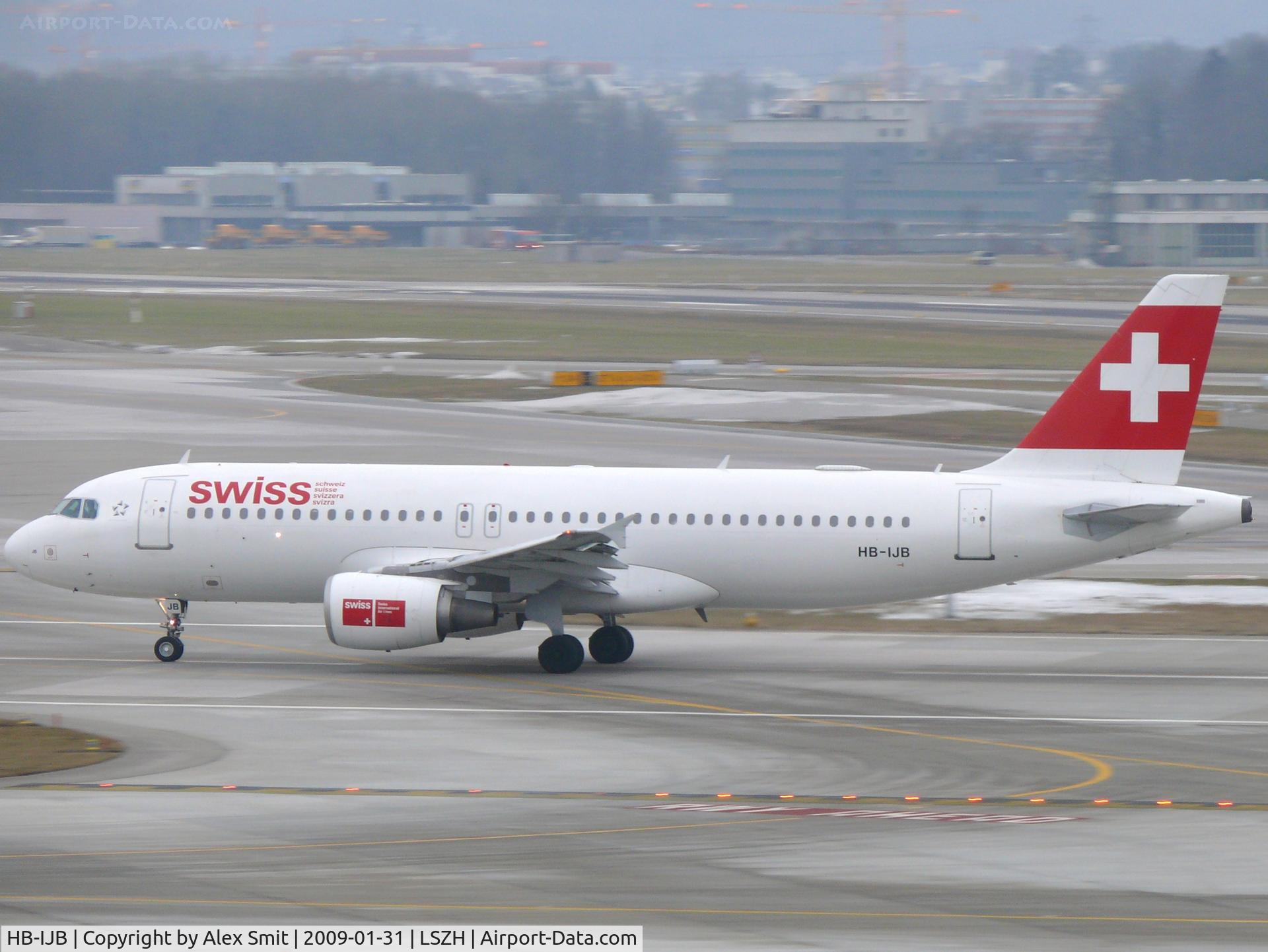 HB-IJB, 1995 Airbus A320-214 C/N 0545, Airbus A320-214 HB-IJB Swiss