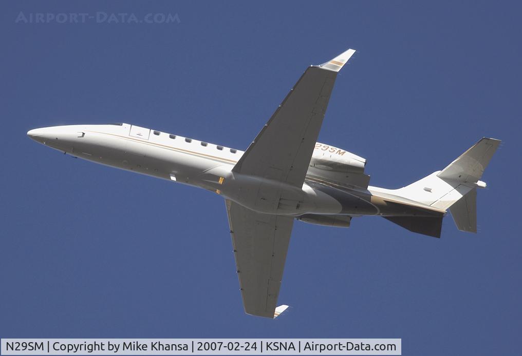 N29SM, 2002 Learjet 45 C/N 214, Learjet 45 Blasting off on a gorgeous day.