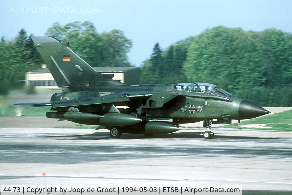 44 73, Panavia Tornado IDS(T) C/N 439/GT045/4173, full afterburner take off from Büchel.