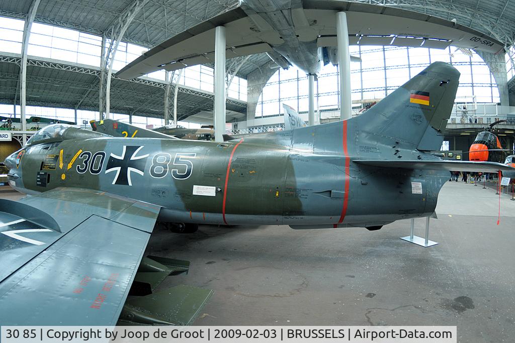30 85, Fiat G-91R/3 C/N D348, preserved in the Army Museum in Brussels
