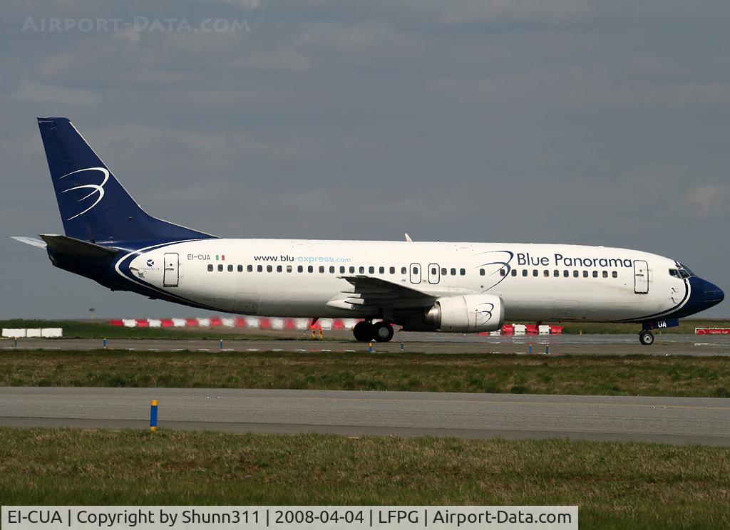 EI-CUA, 1990 Boeing 737-4K5 C/N 24901, Rolling to his gate...