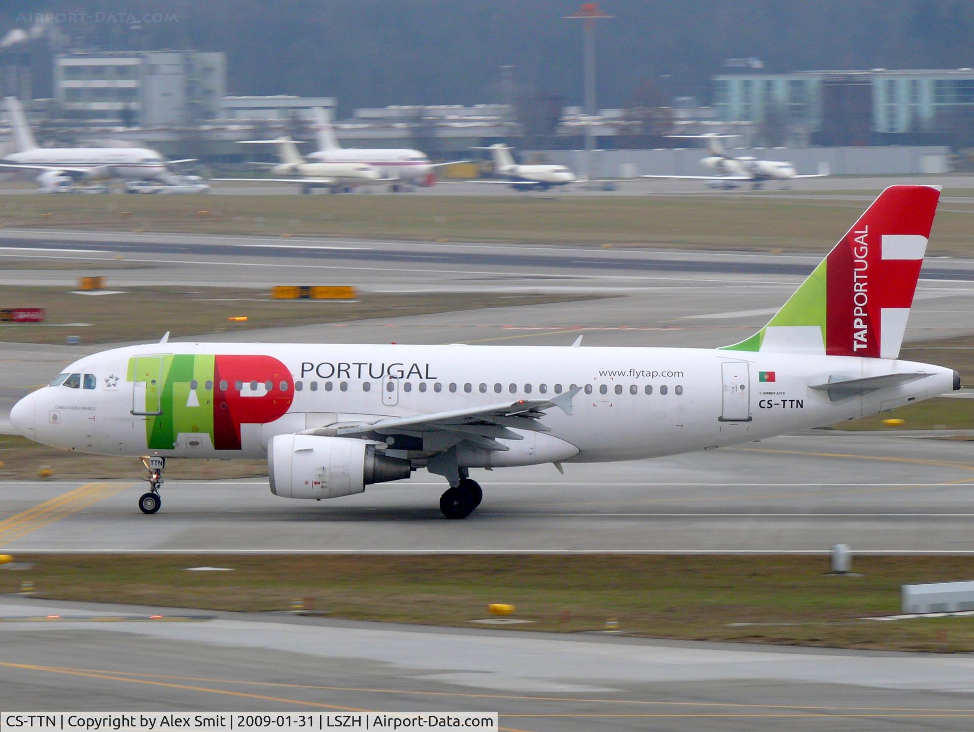 CS-TTN, 1999 Airbus A319-111 C/N 1120, Airbus A319-111 CS-TTN TAP Air Portugal