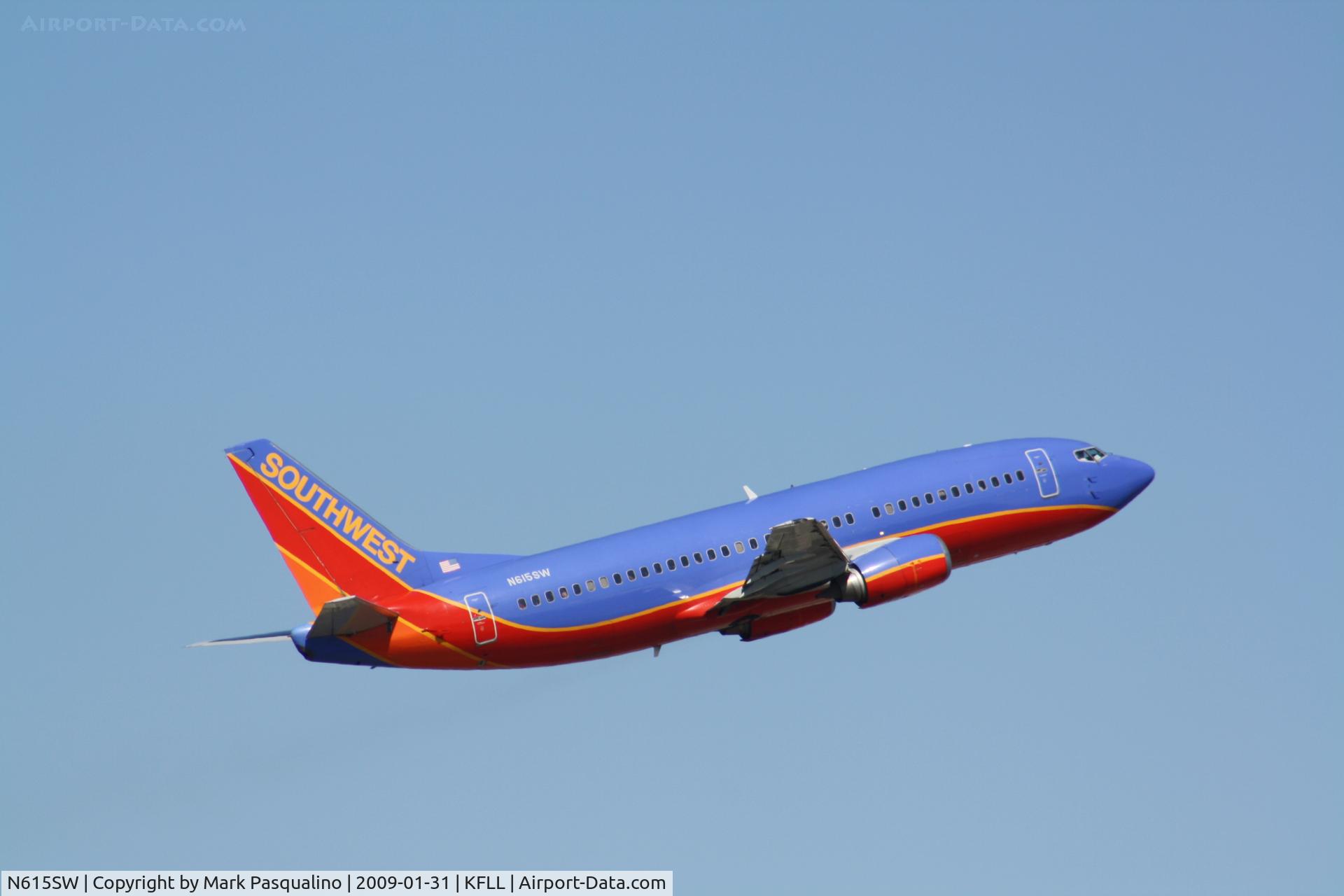 N615SW, 1995 Boeing 737-3H4 C/N 27698, Boeing 737-300