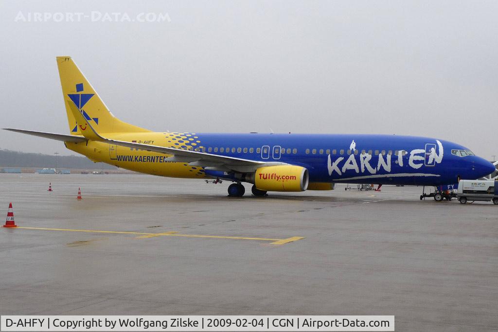 D-AHFY, 2001 Boeing 737-8K5 C/N 30417, visitor