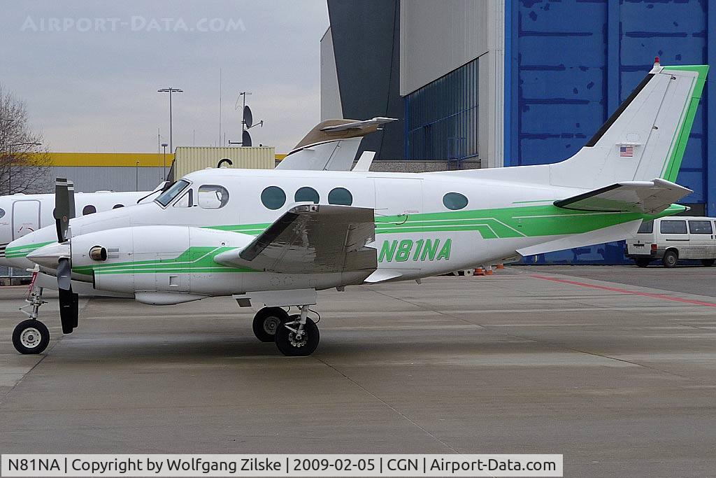 N81NA, 1981 Beech C90 King Air C/N LJ-993, visitor