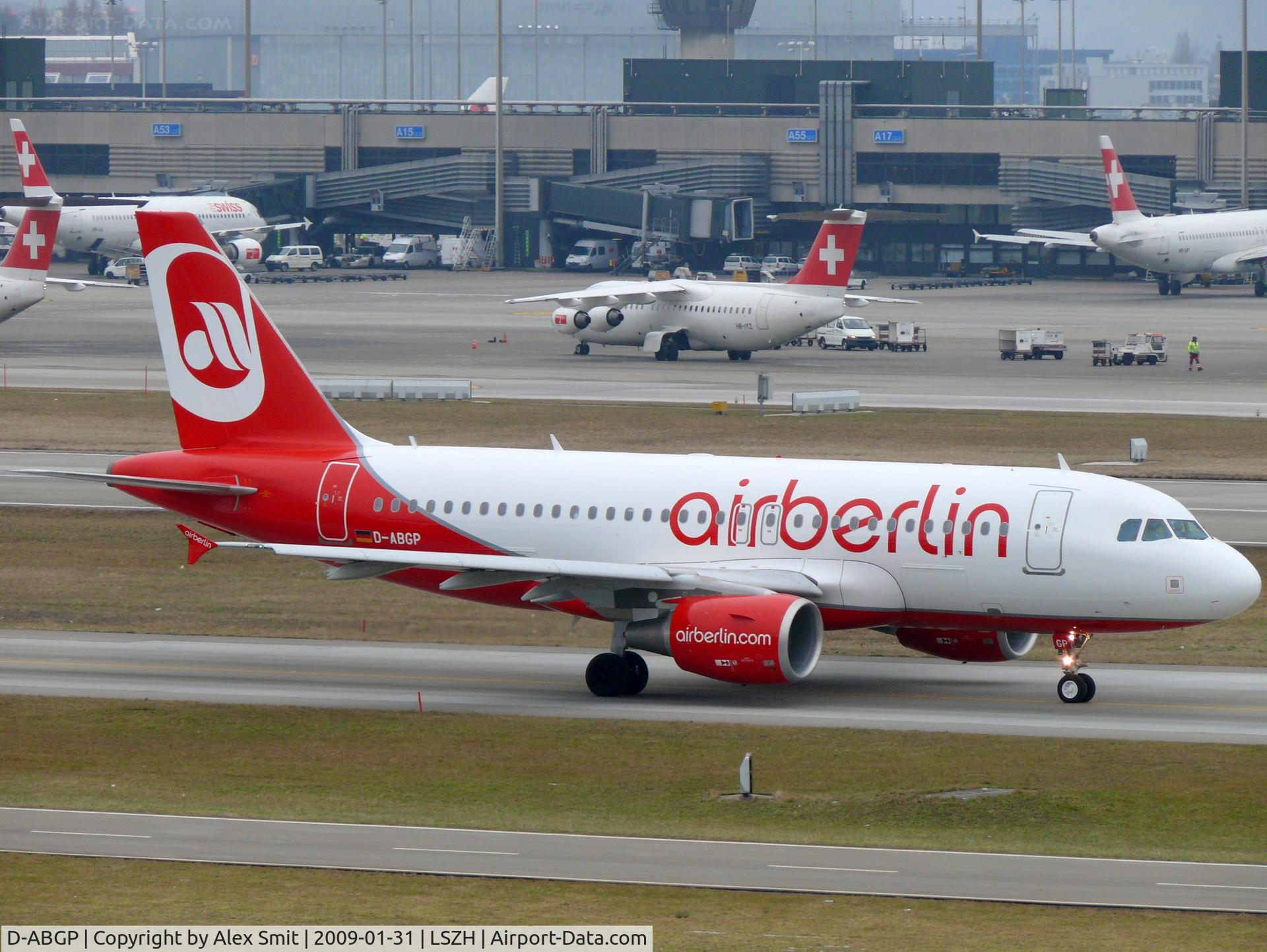 D-ABGP, 2008 Airbus A319-112 C/N 3728, Airbus A319-112 D-ABGP Air Berlin