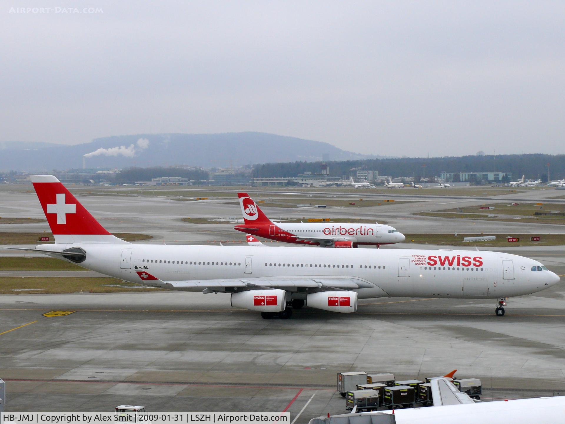HB-JMJ, 1996 Airbus A340-313X C/N 150, Airbus A340-313 HB-JMJ Swiss