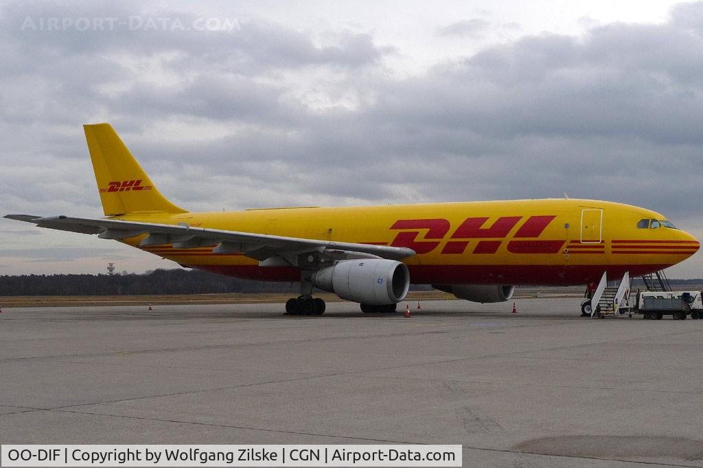 OO-DIF, 1981 Airbus A300B4-103(F) C/N 0148, visitor