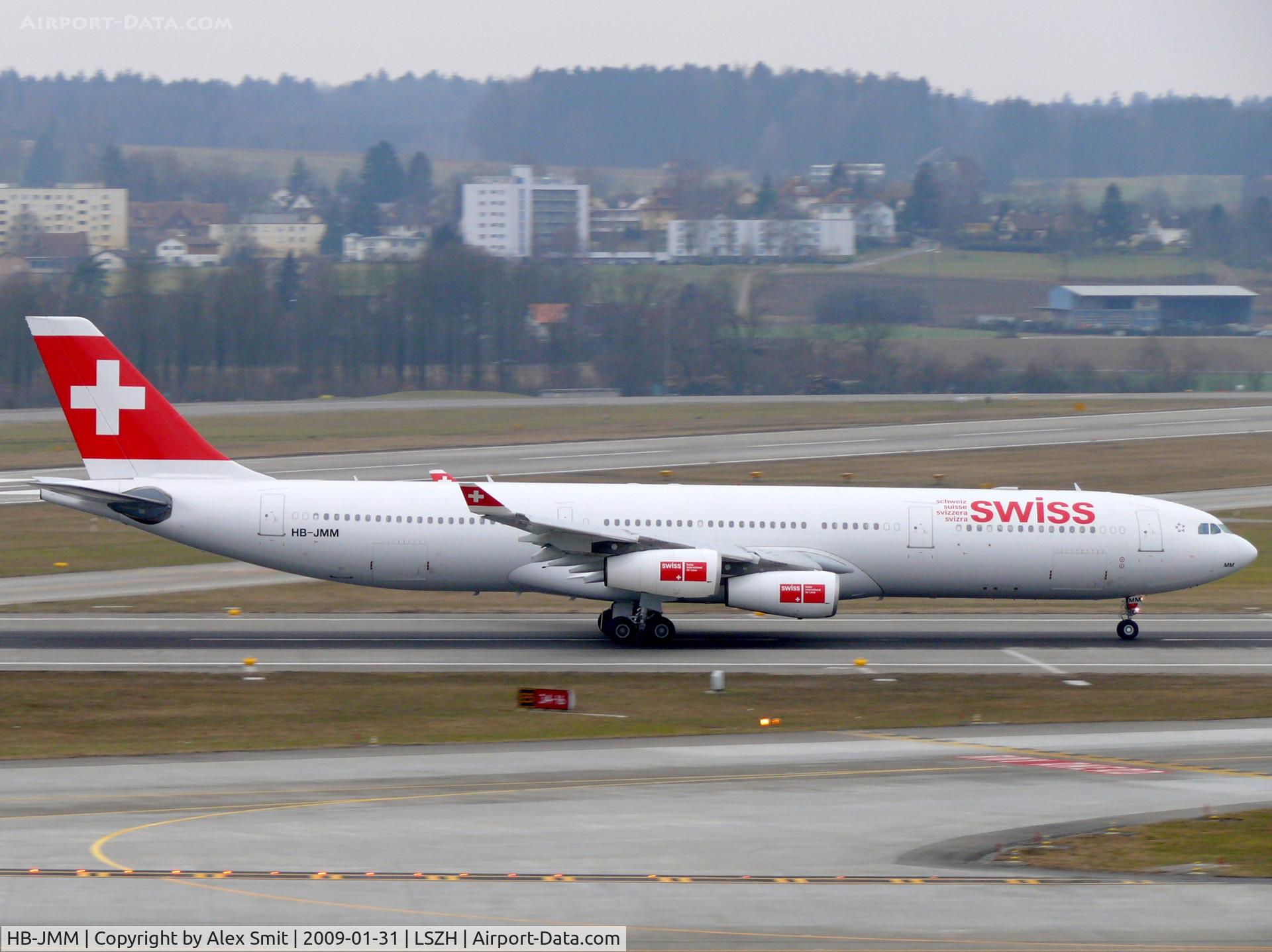 HB-JMM, 1996 Airbus A340-313 C/N 154, Airbus A340-313 HB-JMM Swiss