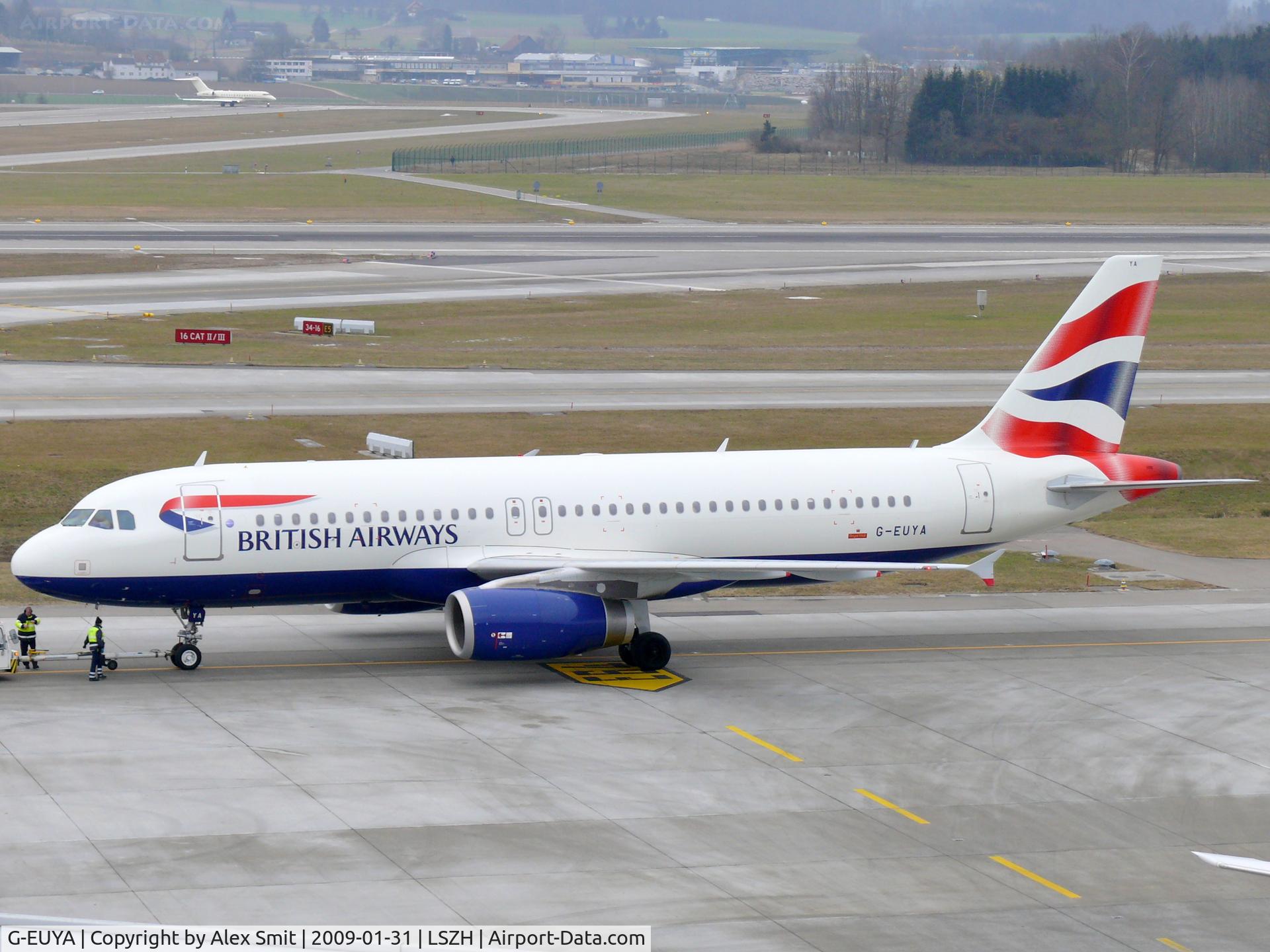 G-EUYA, 2008 Airbus A320-232 C/N 3697, Airbus A320-232 G-EUYA British Airways