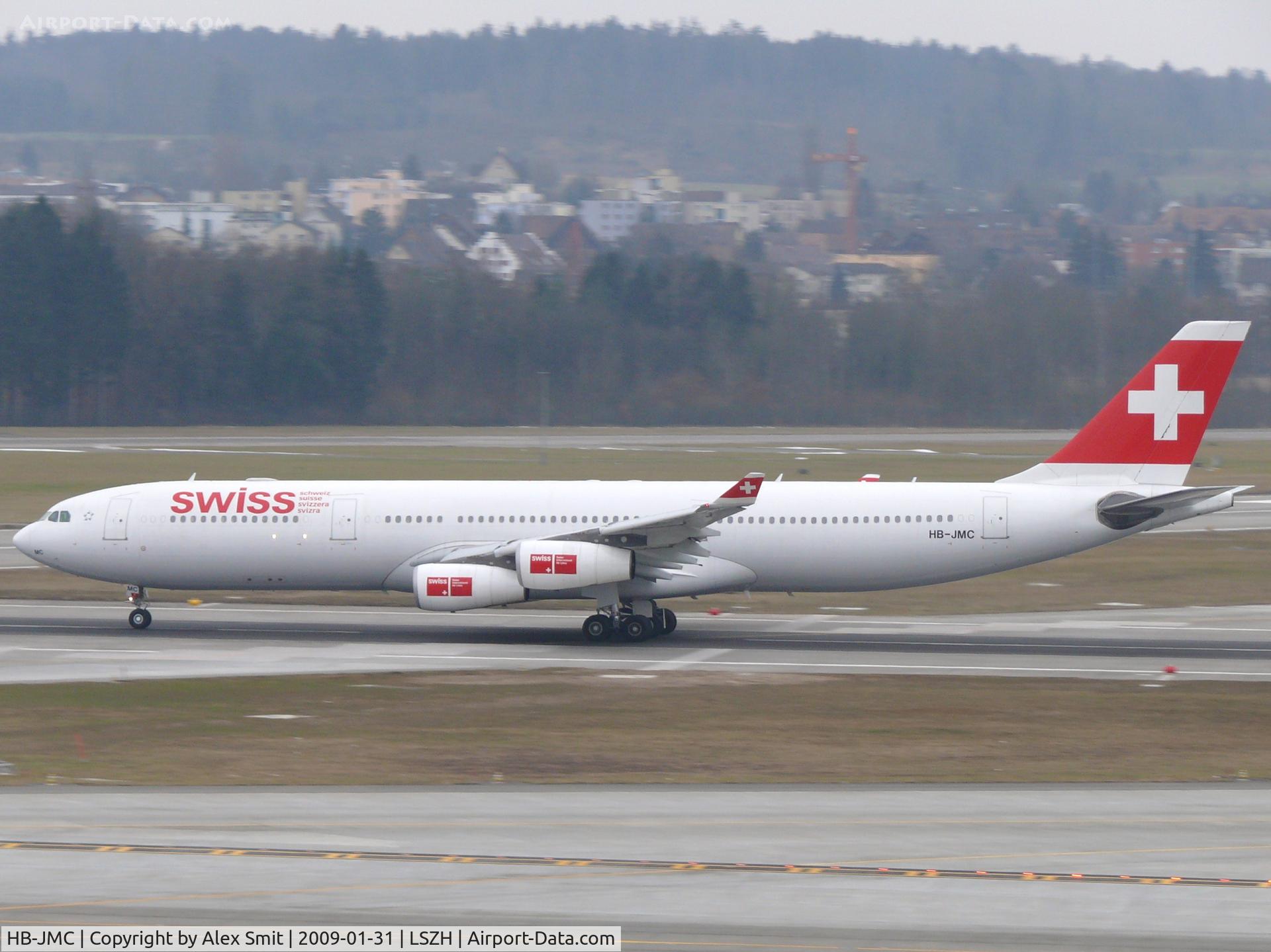 HB-JMC, 2003 Airbus A340-313 C/N 546, Airbus A340-313X HB-JMC Swiss