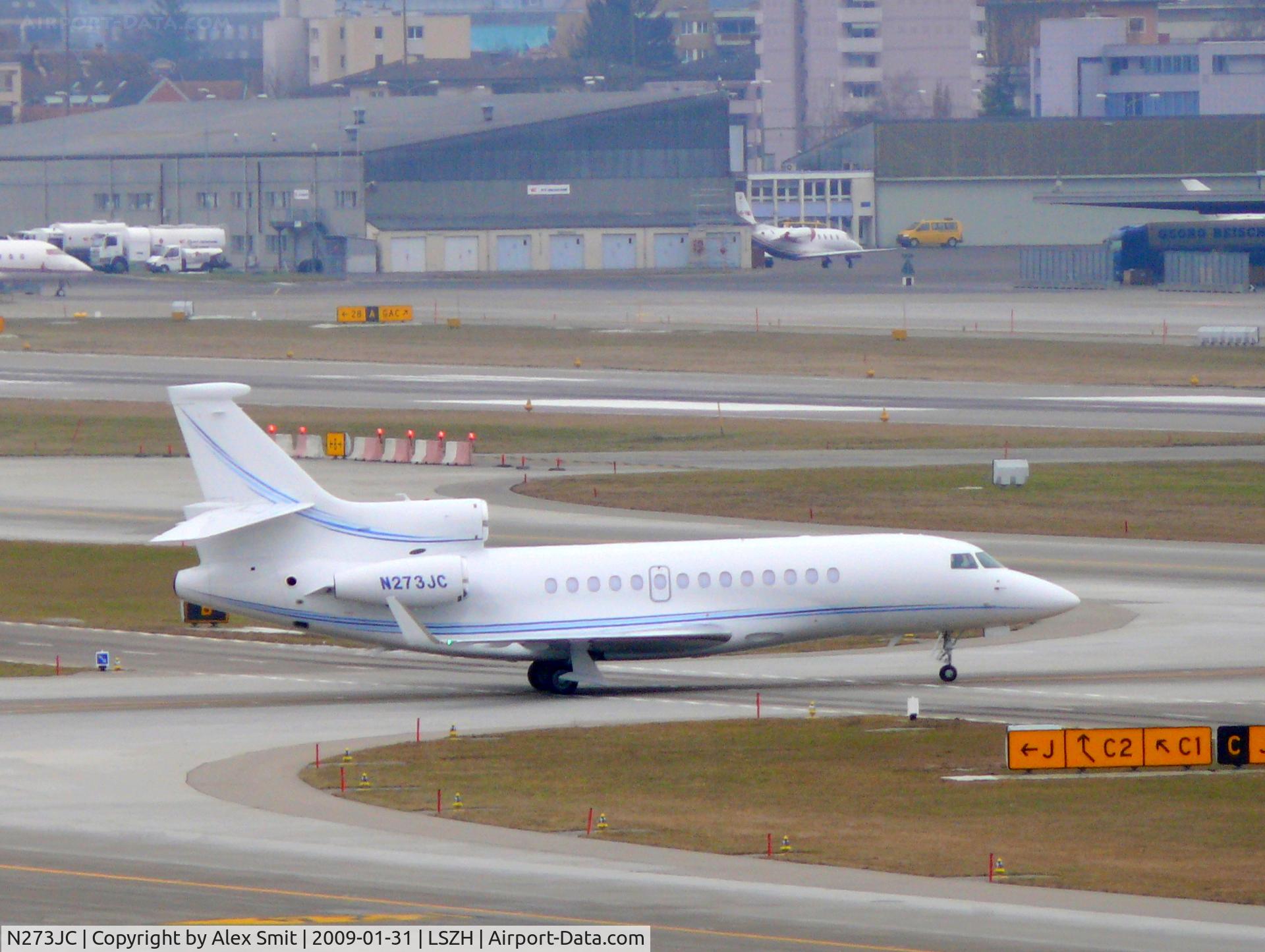 N273JC, 2007 Dassault Falcon 7X C/N 18, Dassault Falcon 7X N273JC Dassault Falcon Jet Corp