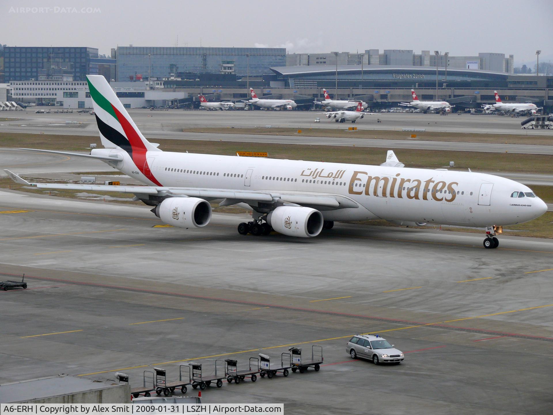 A6-ERH, 2004 Airbus A340-541 C/N 611, Airbus A340-541A6-ERH Emirates