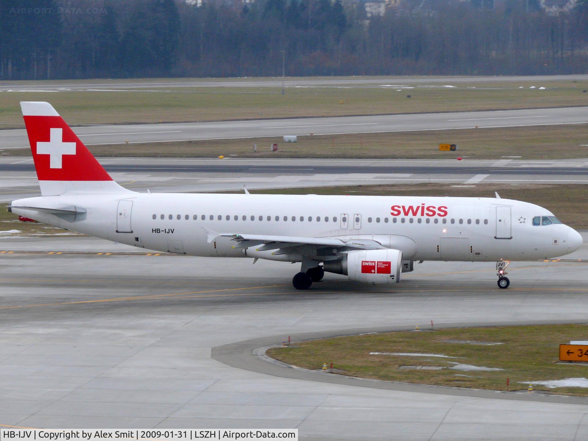 HB-IJV, 2003 Airbus A320-214 C/N 2024, Airbus A320-214 HB-IJV Swiss