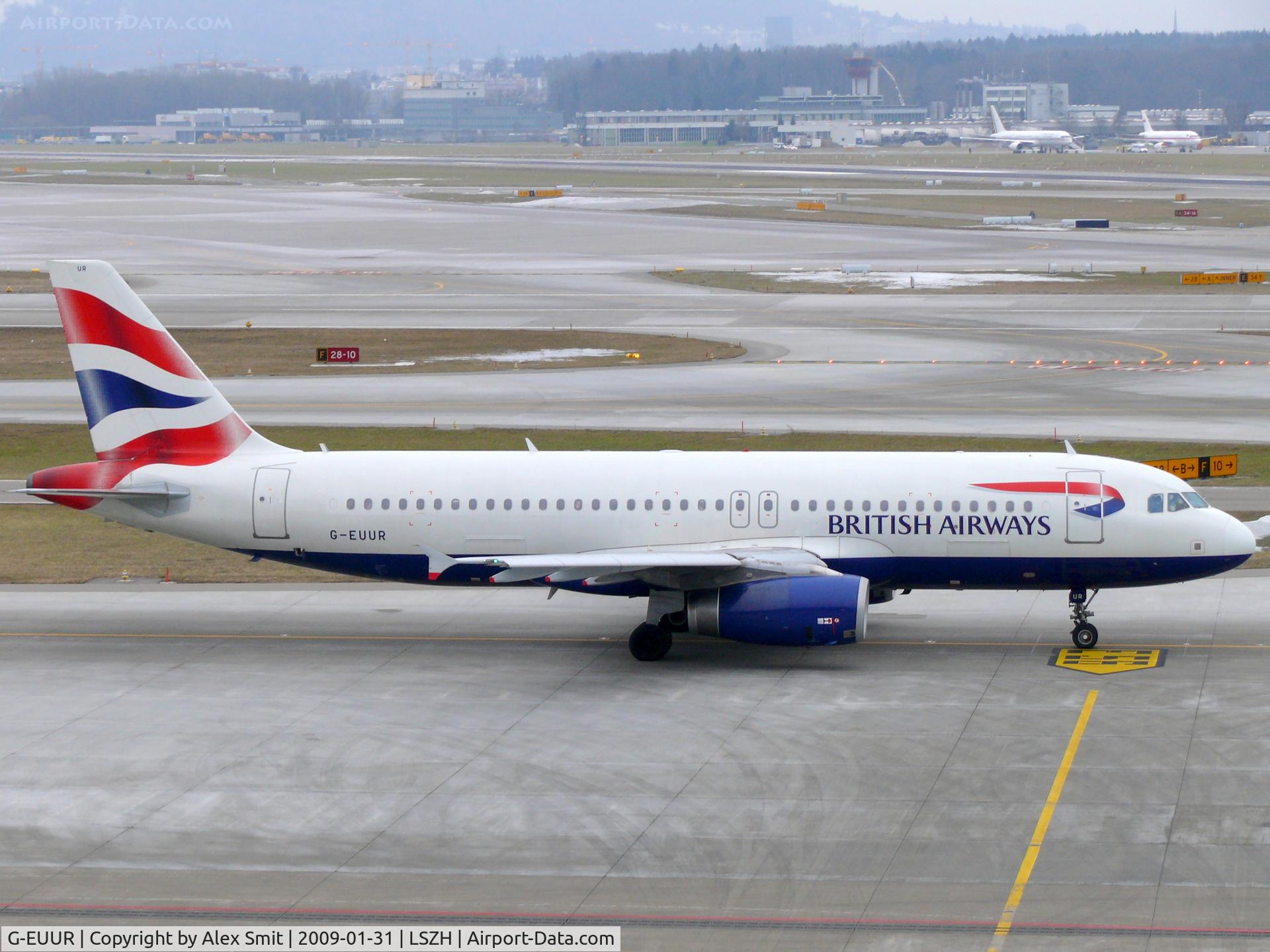 G-EUUR, 2003 Airbus A320-232 C/N 2040, Airbus A320-232 G-EUUR British Airways