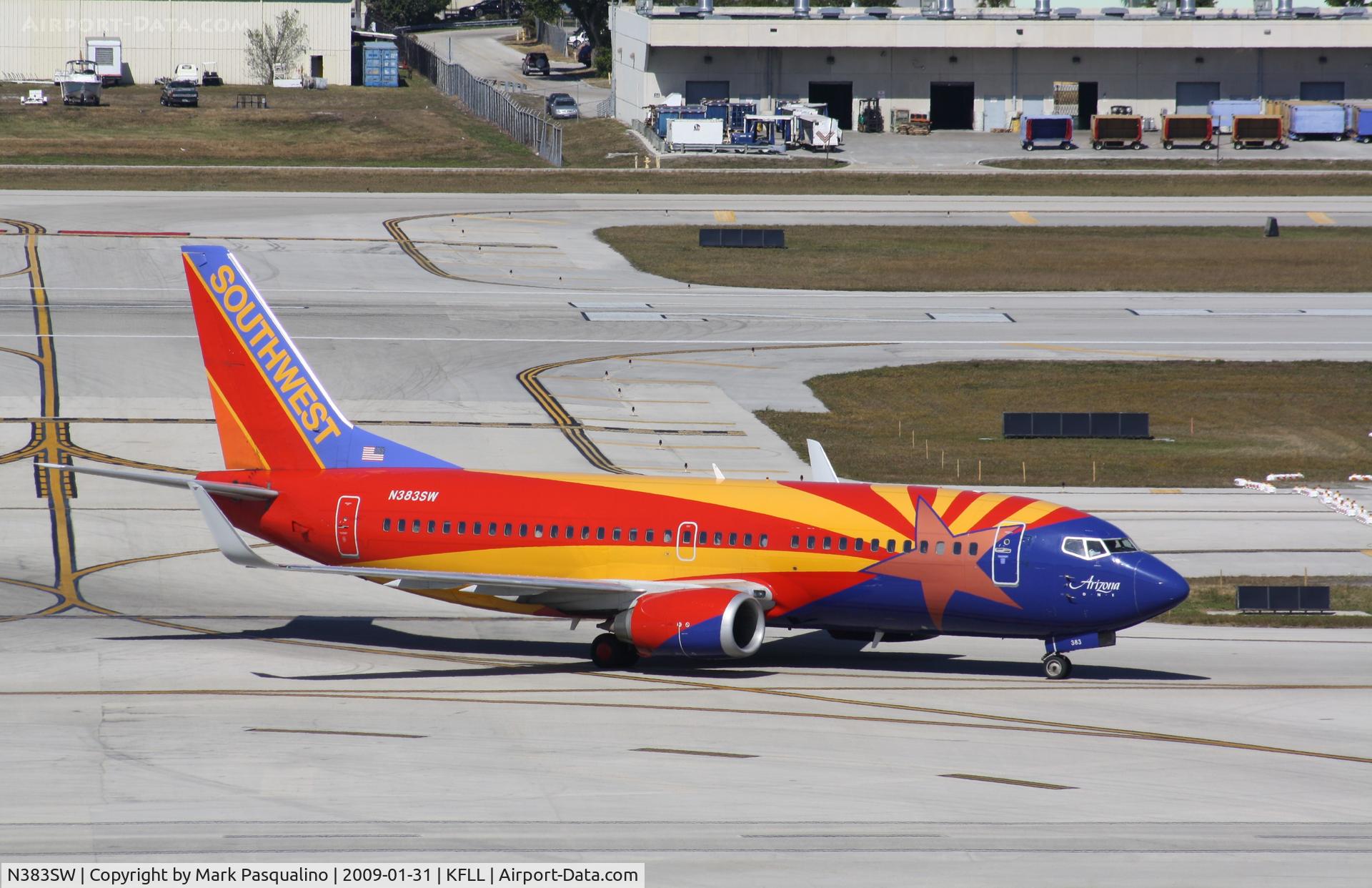 N383SW, 1994 Boeing 737-3H4 C/N 26589, Boeing 737-300